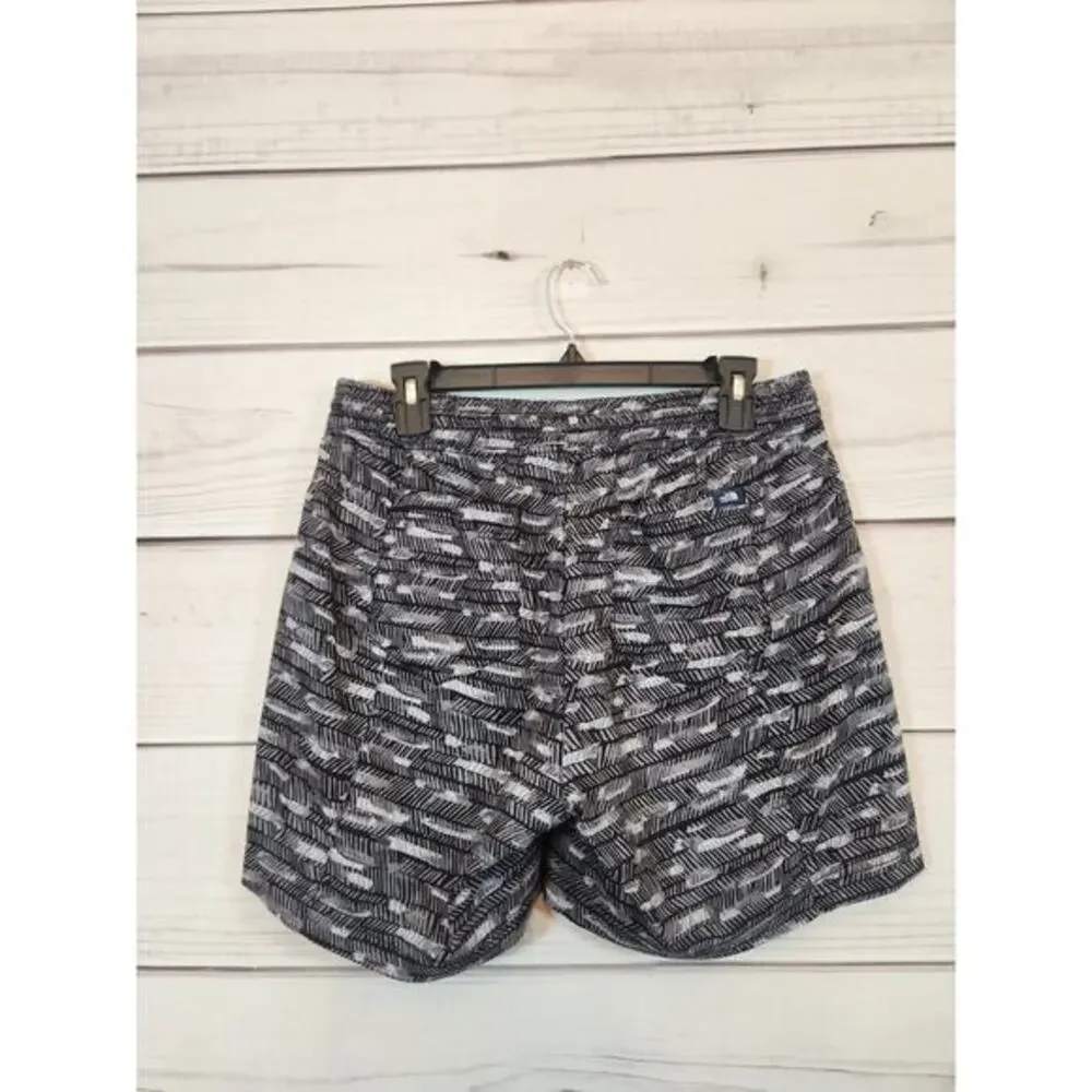 The North Face Women's Black Gray‎ Elastic Waist Running Athletic Shorts Size 12